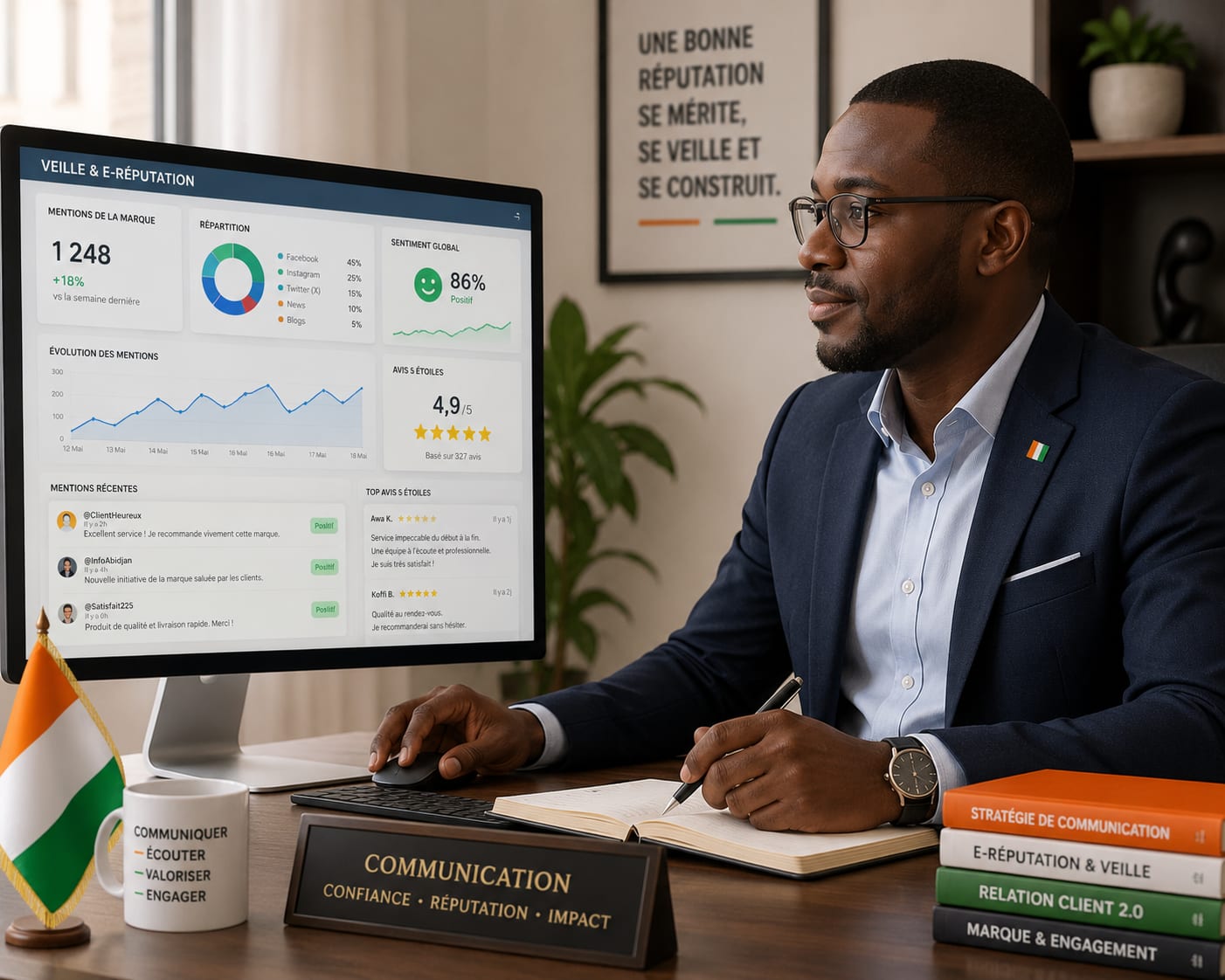 Responsable e-réputation B2B à Abidjan